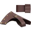 LIFKOME Copertura Protettiva per Accetta Bushcraft Manico in Legno | Pu Stile Rustico, Anti-graffio e Decorativa, Custodia Portatile da Cintura per Outdoor