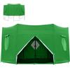 Generico Copertura Superiore Per Trampolino Copertura Parasole Tettuccio Multiuso | Anti-UV Da Giardino Cortile Patio Area Giochi Tettoia Ombreggiante Schermatura Esterna