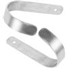 AUTSUPPL Appendi salvagente anulare in Acciaio Inox 304, 2 Pezzi, Gancio per ringhiera per salvagente, per emergenze Marine e Piscine, Apertura 7,6 cm, Resistente a ruggine e Sale