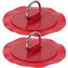 PACKOVE 2 Pezzi Anelli per Tavola da Paddle Gonfiabile, Accessori per Paddle Board, Rosso, Acciaio Inossidabile e PVC, Fissaggio Sicuro, per Kayak e Tavole, Sport Acquatici