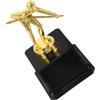SAFIGLE Premio Biliardo 3D in Plastica Finitura Oro, 14 Cm
