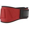 FytStycale Cintura Pesi Allenamento Cintura Sollevamento Fascia Lombare Supporto Schiena con Fibbia Acciaio Ispessita E Chiusura a Strappo Rinforzata Adatta per, Rosso, L