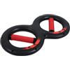 Mobestech Heavy Grip For Fitness a 8 Forme, Rinforzato 20kg Nero | Abs, Nbr e Acciaio a Molla, Allenamento per Atleti e Sollevatori di Pesi