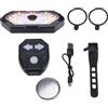 Adfaga Fanale Posteriore per Bici con indicatori di direzione Luce Posteriore per Bici a LED Ricaricabile Tramite USB IPX4 Resistente all'Acqua per la Guida Notturna di Mountain bi
