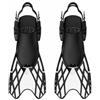 Wswqop da Nuoto da Snorkeling da Immersione Regolabili con Suola Testurizzata Antiscivolo per Camminare su Bagnato Adatte per Spiaggia Scogli Barca Centri Sportivi , Nero+Bianco , size to 12