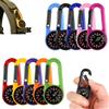 TEKFUSE Bussola Mini Moschettone 2 in 1 Set di 20 colori vivaci, Bussola portatile leggera Ago liquido resistente per tutti i tempi, per escursionismo, campeggio, pesca, bambini, regalo di compleanno, festa