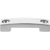 ULTECHNOVO Piastra di Fissaggio per Cinghia in Acciaio Inox 25mm Argento | Cinghie D'ancoraggio e Nastro, Montaggio Semplice, Resistenza alla Corrosione, Accessori Kayak