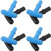 KOMBIUDA Plastica Antiscivolo Adatta a Diametro Interno 23mm 4 Pezzi Impugnatura a T Resistente e Facile da Individuare per Pagaia da Kayak e Sup per Attività Acquatiche Ricreative