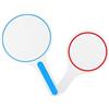 Beavorty 2 Pezzi Tabellone Segnapunti Portatile Riutilizzabile, Lavagna Bianca Mini in PVC, Scrivibile a Secco, Manuale, per Arbitri, Giudici, Votazioni e Giochi di Risposta