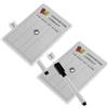 MAGICLULU 2 Set Tracker Rotazione Pallavolo, Strumento di Monitoraggio Rotazioni e Sostituzioni, Pvc e Plastica, con Pennarello Cancellabile, per Allenatori e Arbitri, Partite Ufficiali