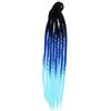Luxshiny Decorazione per Casco Moto Treccia Parrucca Nera, Ornamento per Casco, Fibra Chimica ad Alta Temperatura, Abs e Pu, Facile da Installare, Riutilizzabile, Inodore, per Ragazze