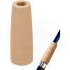 Housoutil Impugnatura in Legno Beige per Canna da Pesca Diametro Interno 10,5mm, Impugnatura Regolabile e Confortevole per Pesca su Ghiaccio e Attività Outdoor