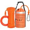 Generico Sacca Lancio Salvataggio Acqua | Corda Galleggiante | Soccorso | Sacca Con Corda Galleggiante Riflettente Per Interventi Di Soccorso In Acqua E Sicurezz