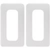 Luxshiny 2 Pezzi Adesivi Protettivi Base Pinna Gonfiabile PVC for | Kayak e Tavole Sup, Taglio Idrodinamico, Fissaggio Saldo, Uso DIY e Sport Acquatici