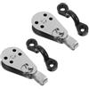 VERDANVERSE Kit Carrello di Ancoraggio con 2 Pulegge per Kayak e Canoa