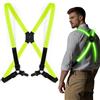 DQGHQME Bretelle luminose a LED da uomo, bretelle luminose a LED, per festival musicali, feste in costume, feste di Halloween, rave, Natale, per feste al neon, outfit da discoteca