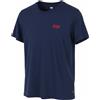 LEVI'S T-Shirt Uomo Slim M Blu Scuro In Cotone Tricot Girocollo Manica Corta