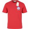 SCOTCH & SODA T-Shirt Uomo Taglia M Cotone Organico Rosso Manica Corta