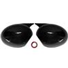 IFHSKFH Calotte Specchio Copri specchietti retrovisori neri lucidi adesivi per Mini per R60 per Countryman 2010 2011 2012 2013 2014 2015 2016 Copri Specchietti(Glossy BLK)