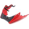 FERFXN Spoiler Per BMW F900R F900XR F900 R XR 2020 2021 Motore Motociclo Spoiler Telaio Sindone Carenatura Scudo Di Scarico Protezione Copertura Protezione Ala Deflettore(Color:Rosso)