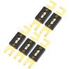 Hihaha Fusibili Per Mini ANL 180A Oro Nero 5 Pezzi Per Auto Moto Barca