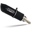GPR Scarico GPR compatibile con Voge Valico 525 Dsx 2023-2024, Furore Evo4 Nero, Scarico omologato, silenziatore con db killer estraibile e raccordo specifico