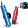Sosayet 2 in 1 Taglia Cinture di Sicurezza e Rompivetro - 2 Pezzi di Martello di Sicurezza per Auto - Strumento di Emergenza Salvavita per Auto (Rosso+Blu)