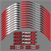 QBKJDSUHJ Moto Ruota Adesivo Impermeabile Rim Stripe Per NC750X NC750 NC 750X750X 2014-2024 2023 2021 2022 2020 Accessori