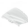 WXYZKU Parabrezza doppia bolla Parabrezza anteriore per moto in plastica PC a doppia bolla per strada per CBR500R CBR500 500R CBR 500 R 2013-2015