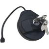 HEIBTENY Tappo benzina per Land Rover Per Defender 90 110 130, Fornito con due chiavi,Prestazioni stabili, Buona tenuta,Migliorata efficienza del carburante Coperchio del serbatoio