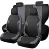 Chifeng Coprisedili auto per Volvo C40 V40 XC40 - Set completo di coprisedili in poliestere (grigio)