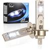 FUPE Lampadine H1 LED 100W 36000LM IP67 Impermeabile - Kit Fari LED 6500K per Auto e Moto, Luce Bianca Forte con Chip LED, Anti-Errore CANBUS, Confezione 2 Pezzi