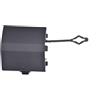 Generico Tappo Copri Gancio Traino Paraurti Posteriore Nero Goffrato Compatibile Per Mini (Bmw) F56/F55/F57 Modello Dal 03/2021-03/2024 Codice Originale 51119450684
