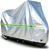 Generico Telo Coprimoto da Esterno per MBK Booster 50, Coprimoto Telo Motociclo, Telos copri moto Coprimoto e Scooter Antipioggia e Resistente per Interni ed Esterni