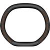 HATSVTGR Coprivolante Per Fiat Per Doblo Per Grande Panda EV 2024 2025 2026 Coperruzione Volante(Leather Orange C)