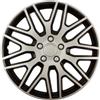 MAURY'S IL NUMERO UNO DEL RISPARMIO Maury's Set 2 Copri Cerchi Dakar Silver & Black 15 Pollici,Stile Moderno per un Look Aggressivo e Sportivo, Protezione e Stile per le Tue Ruote.
