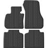 Gledring Tappetini in Gomma Compatibile con BMW Serie 2 F46 Gran Tourer 2015- (Profilo T 4-Parti + clip di Montaggio)