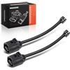 Frankberg 2x Indicatore di usura Usura delle pastiglie dei freni | Compatibile con C.a.y.e.n.n.e 92A T.o.u.a.r.e.g 7P5 7P6 P.a.n.a.m.e.r.a 970 Replace# 95861236550