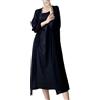 CuLtP Bolero Donna Giacca Bolero Lunga da Donna Estiva Leggera Spolverino in Seta di Ghiaccio con Spolverino Cardigan Aperto sul Davanti Casual Vestaglia Camicetta Abiti da Sera Mantella Coprispalle