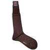 CAGI PUNTO - calza uomo lunga100% cotone filo di scozia lancaster made in Italy (6 pezzi (moro, 12-scarpa 44)