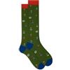 Gallo Calze lunghe uomo verde fantasia gioco calcio