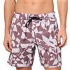 Volcom Costume da bagno da uomo, 43,2 cm, elastico in vita, ad asciugatura rapida, con coulisse e tasca posteriore, Nirvana, Large