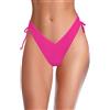 SHEKINI Slip Bikini Donna Costume da Bagno High Cut Coulisse Regolabile Brasiliana Perizoma Nuoto Tronchi Sexy Tanga da Donne Cheeky Fondo Bikini da Spiaggia