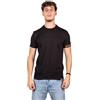 DSQUARED2 T-Shirt Dsquared. Nero/Arancio Nero XL