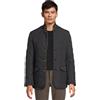 Barbour MQU0508NY71 Quilted Lutz Giubbotto Piumino Giacca Jacket Uomo Man Blu Medium