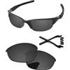 PapaViva Lenti di ricambio per occhiali da sole Oakley Half Jacket 2.0 OO9144 62 mm