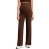 CRZ YOGA maternità Gamba Pantaloni Larga 76cm | Softretch, Comfort Massimo, Contatto con la Pelle, Yoga, No Fronte Cucitura, Ventre Forma U, Gravidanza e Postparto