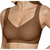 Memoryee Jelly Reggiseni per Donna Taglie Forti Senza Ferretto Senza Cuciture Push Up Coppa Intera Imbottito Effetto Minimizer Comodo e Supportivo Bralette per T Shirt