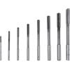generic Reemers Cutter 13×6×1 Set di 8 Frese per Alesatore a Morsetto HSS con Gambo Dritto da 3 4 5 6 7 8 9 10 Mm