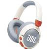 JBL Junior 470NC Cuffia wireless ad archetto Telefono/Musica USB Tipo C Bluetooth Grigio chiaro, bianco